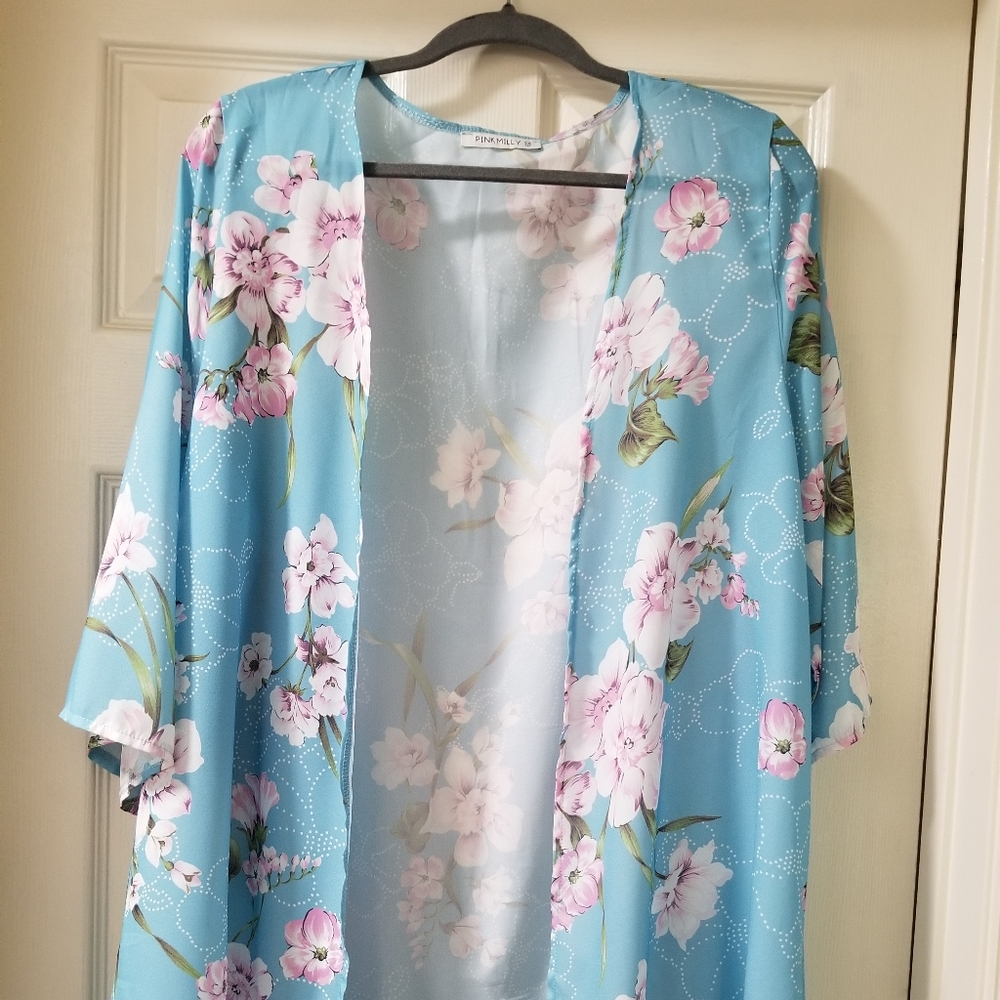 Floral kimono